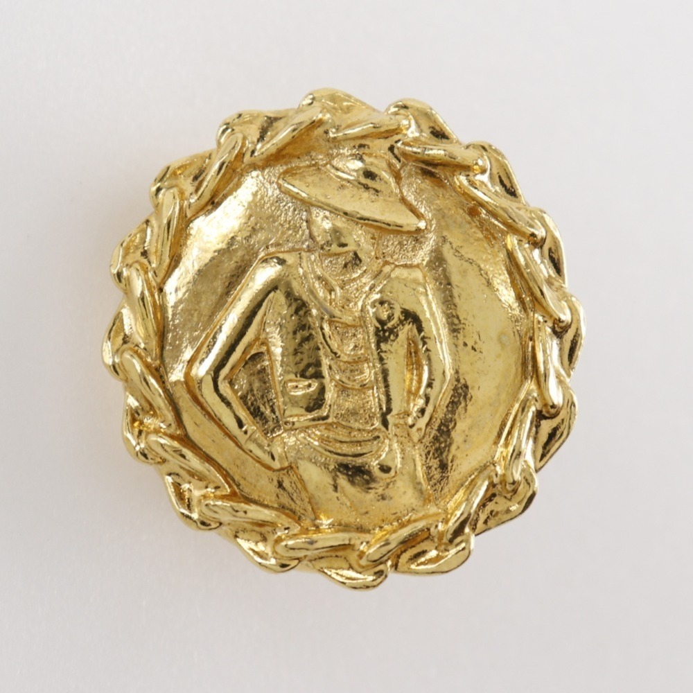 CHANEL Authentic Gold Earrings - Picture 5 of 9